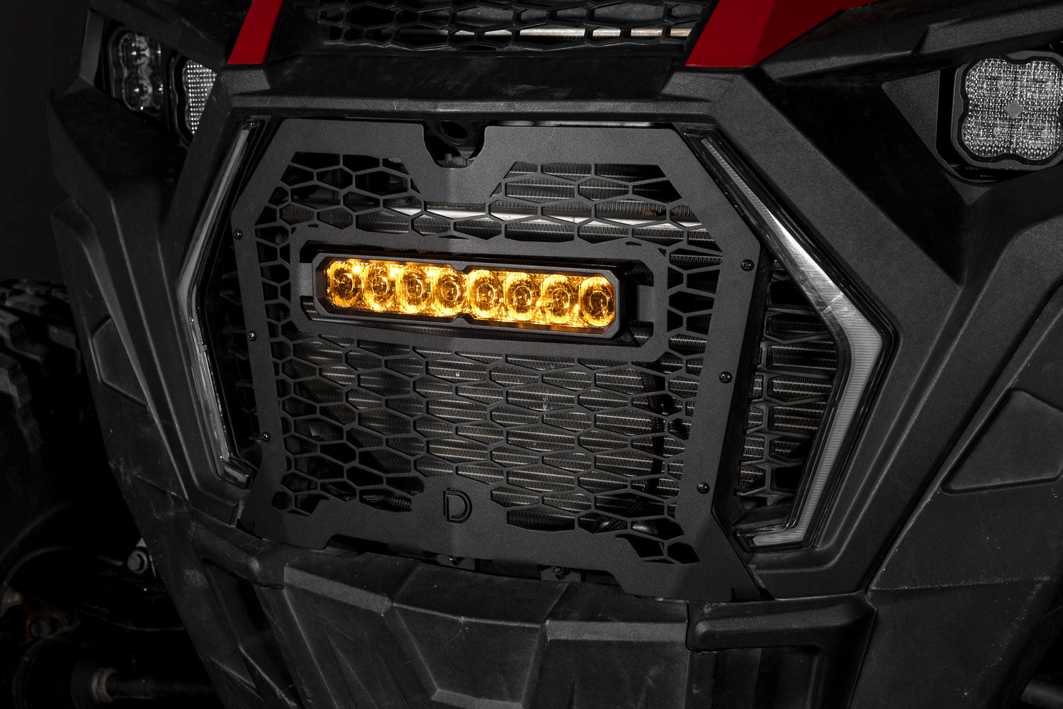 Diode Dynamics 2019-2024 Polaris RZR XP SS10 Pro Yellow Combo Grille DD8334
