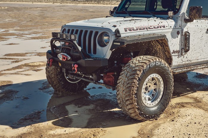 Body Armor 2018-2024 Jeep Wrangler JL Gladiator JT Front Rear Fender Liners Fender Flares JL-6100 & JL-6101 & JL-6102 & JL-6103