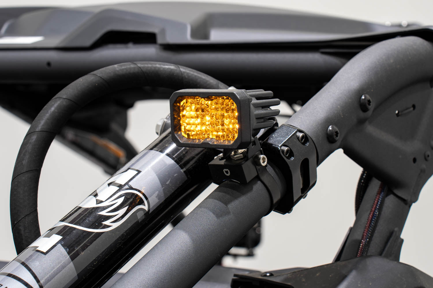 Diode Dynamics Stage Series 1.875 Inch Roll Bar SSC2 Pro Yellow pair Chase Light Kit DD7876