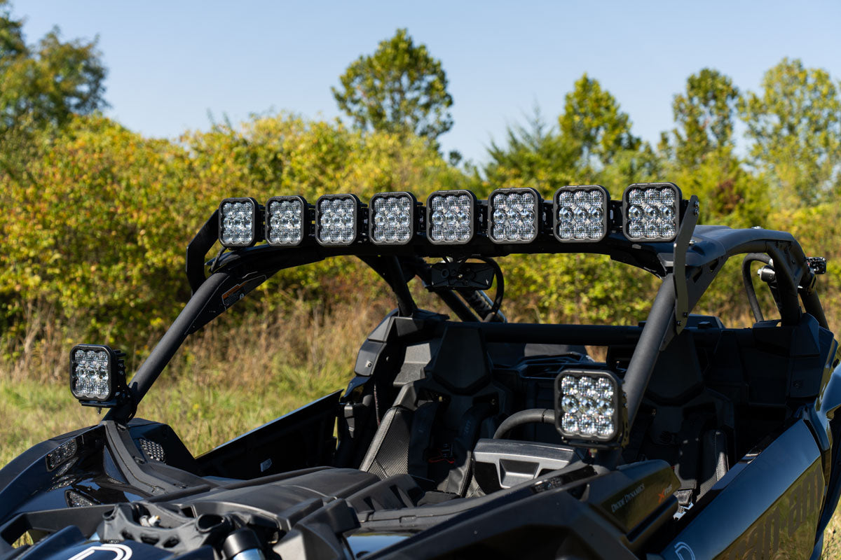 Diode Dynamics 2017-2024 Can-Am Maverick X3 SS5 Sport CrossLink Roof White Combo Lightbar Kit DD7890