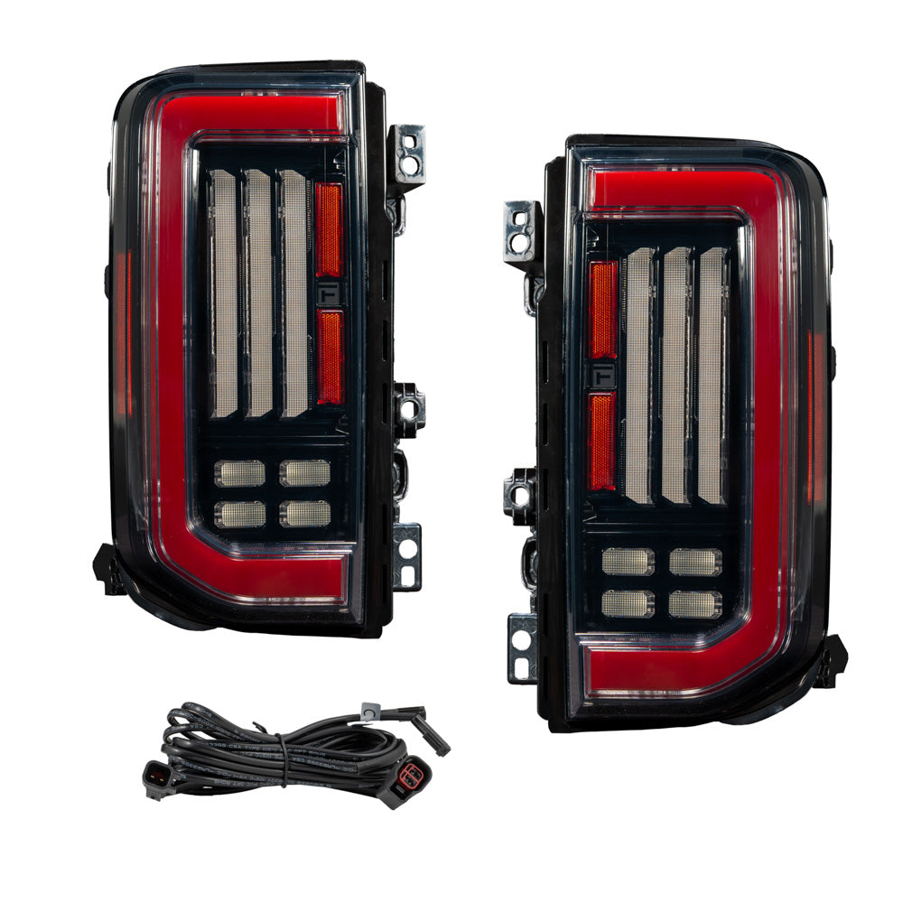 Diode Dynamics 2021-2025 Ford Bronco LED Tail Lights Red pair FL0085