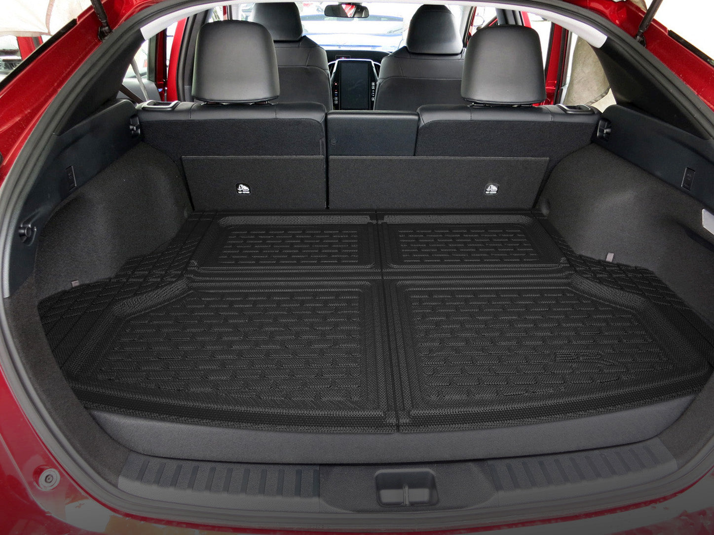 3D Maxpider Universal Trim To Fit Cross Fold Cargo Liner Kagu Size Large 54" X 47" Black 2199L-09