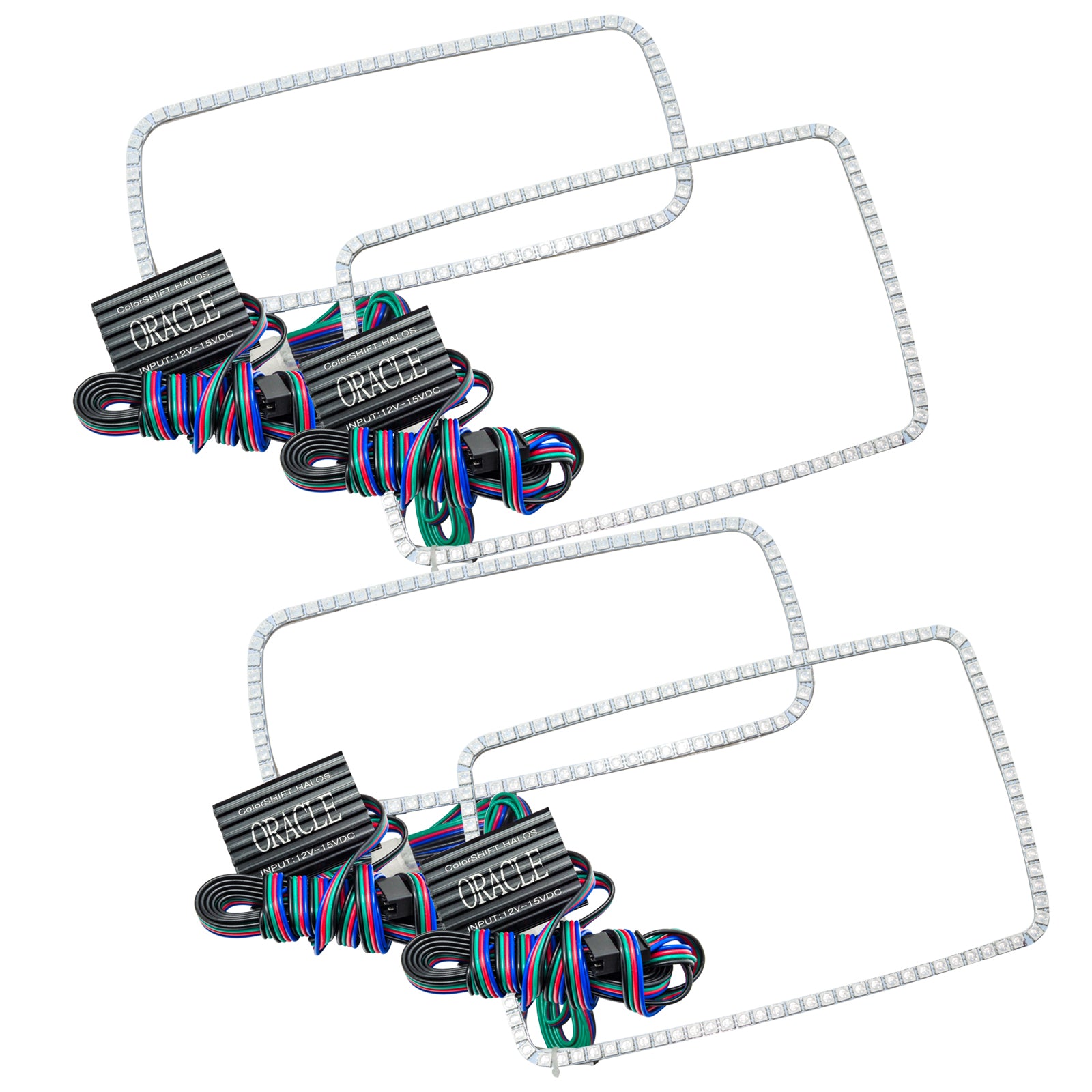 Oracle Lighting 2008-2010 Ford F-250 350 Superduty LED Headlight Halo Kit 2249-334
