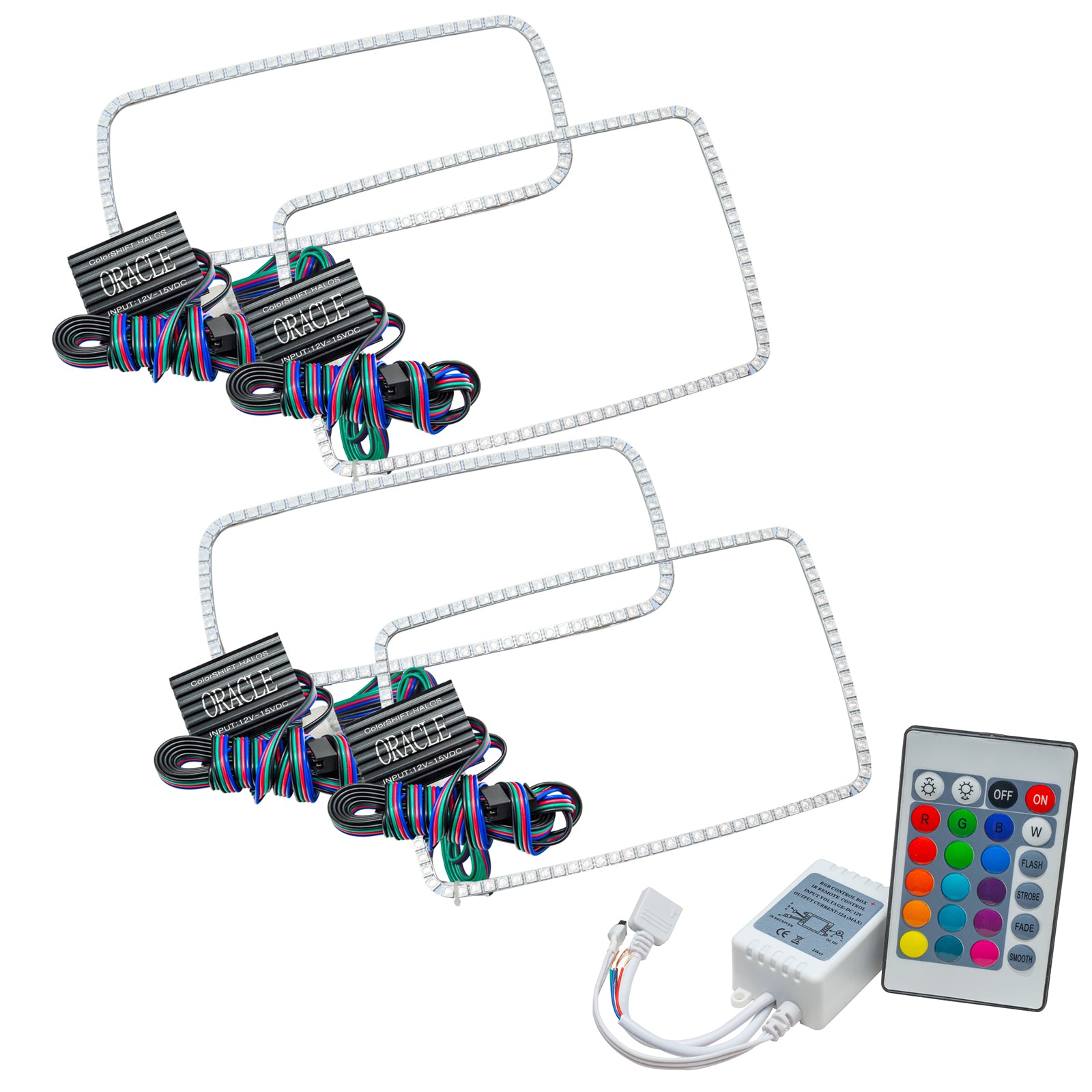 Oracle Lighting 2008-2010 Ford F-250 350 Superduty LED Headlight Halo Kit 2249-504