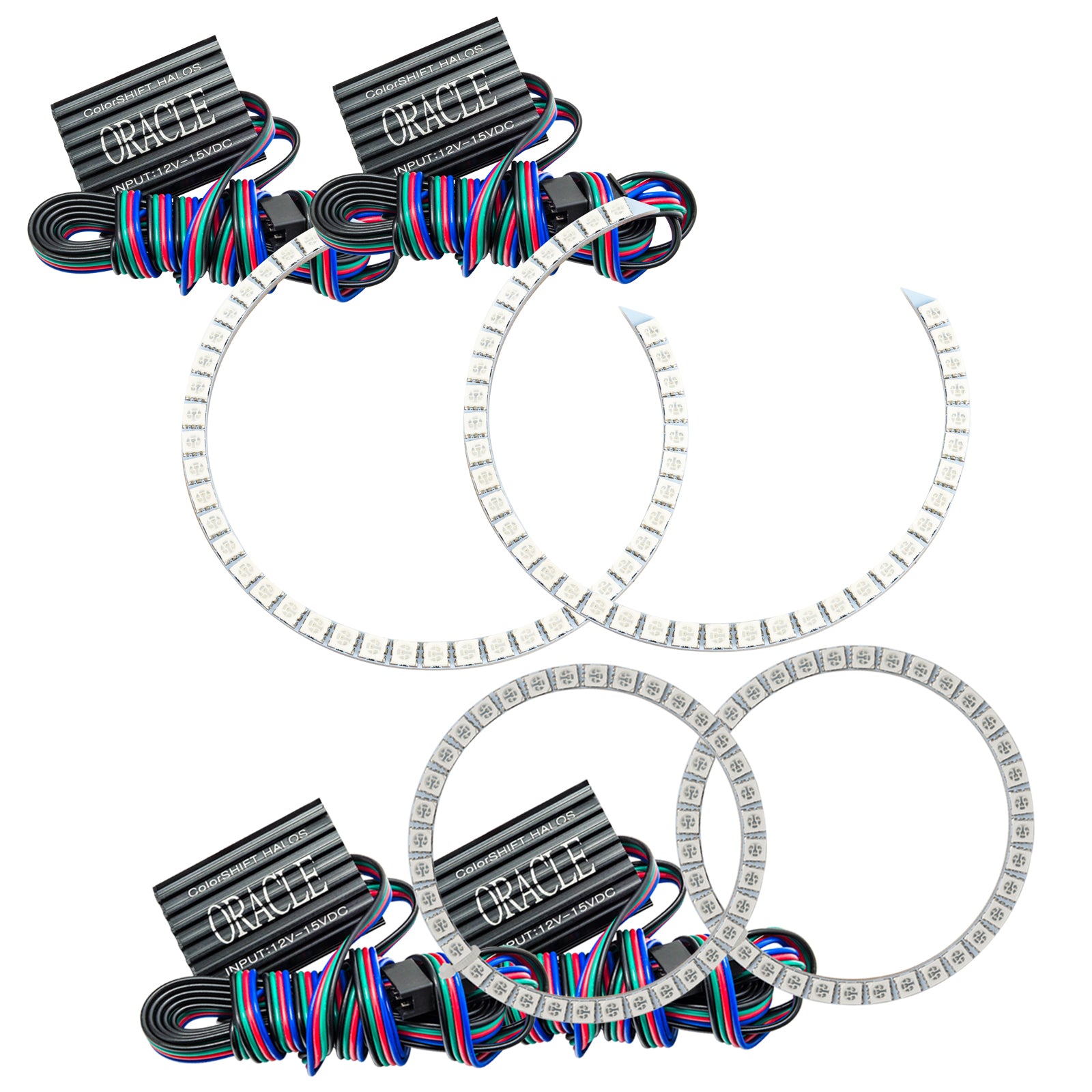 Oracle Lighting 2008-2011 Mercedes Benz C-Class LED Headlight Halo Kit 2291-334