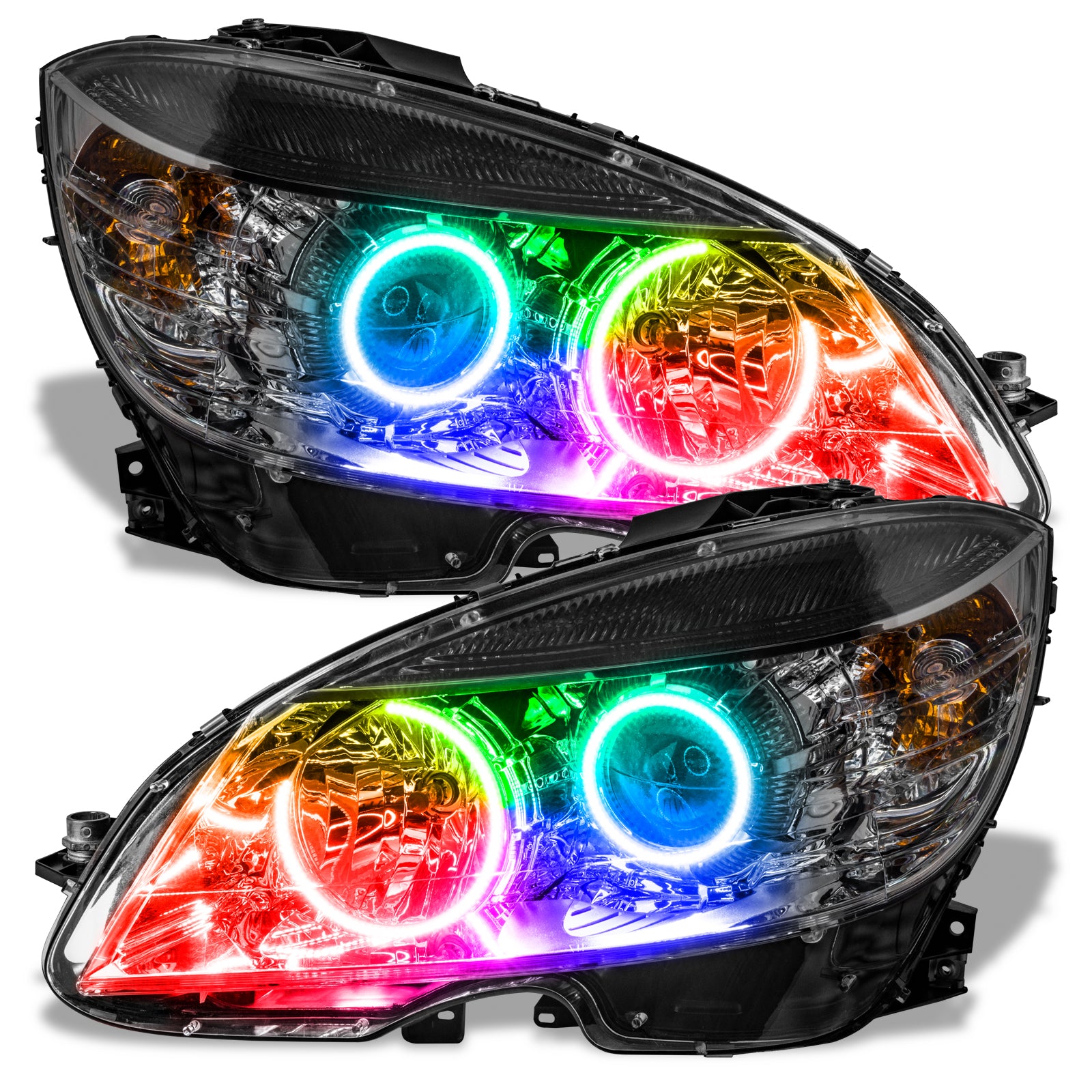 Oracle Lighting 2008-2011 Mercedes Benz C-Class LED Headlight Halo Kit 2291-334