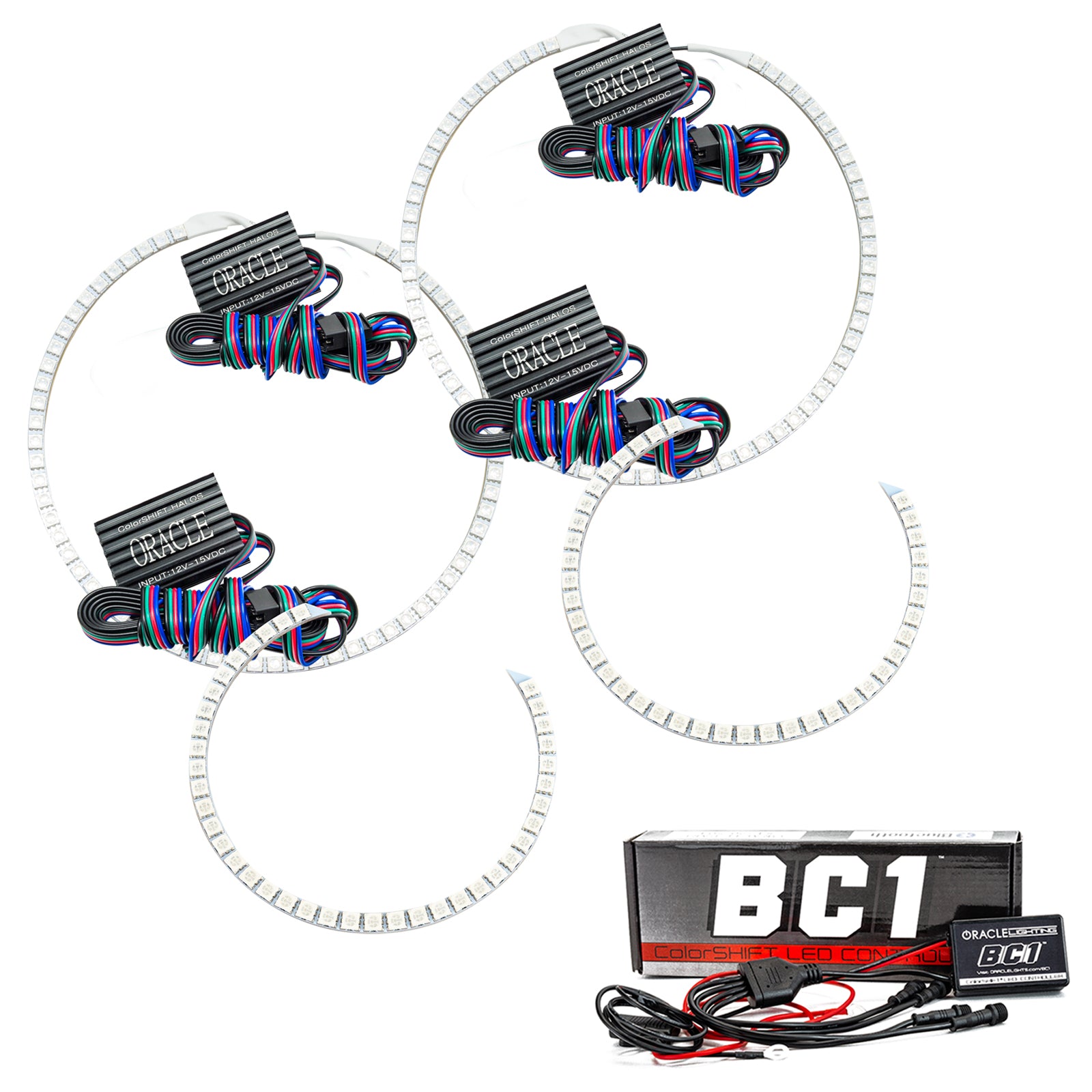 Oracle Lighting 2007-2010 GMC Yukon LED Headlight Halo Kit 2305-335