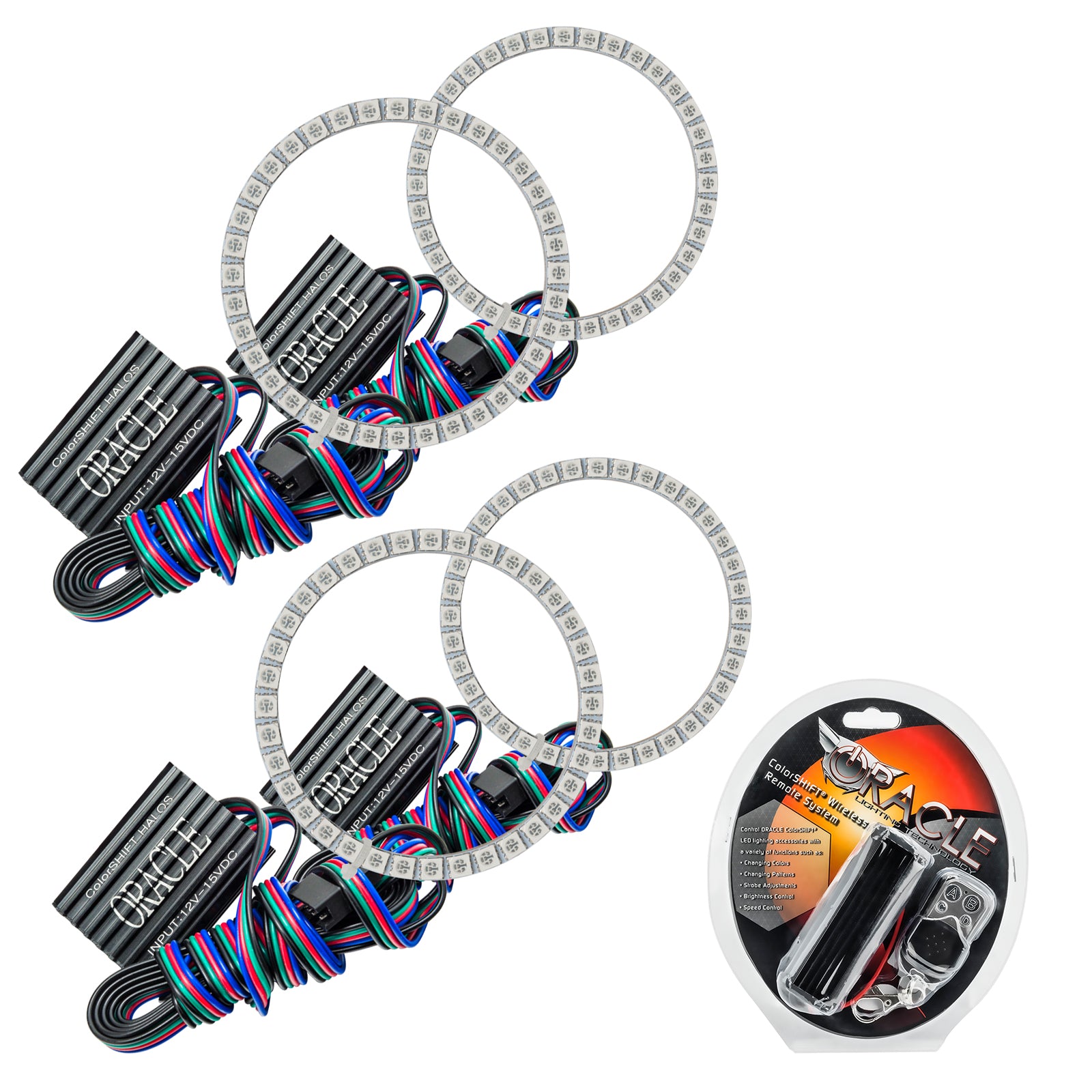 Oracle Lighting 2007-2014 Maserati GranTurismo LED Headlight Halo Kit 2330-504