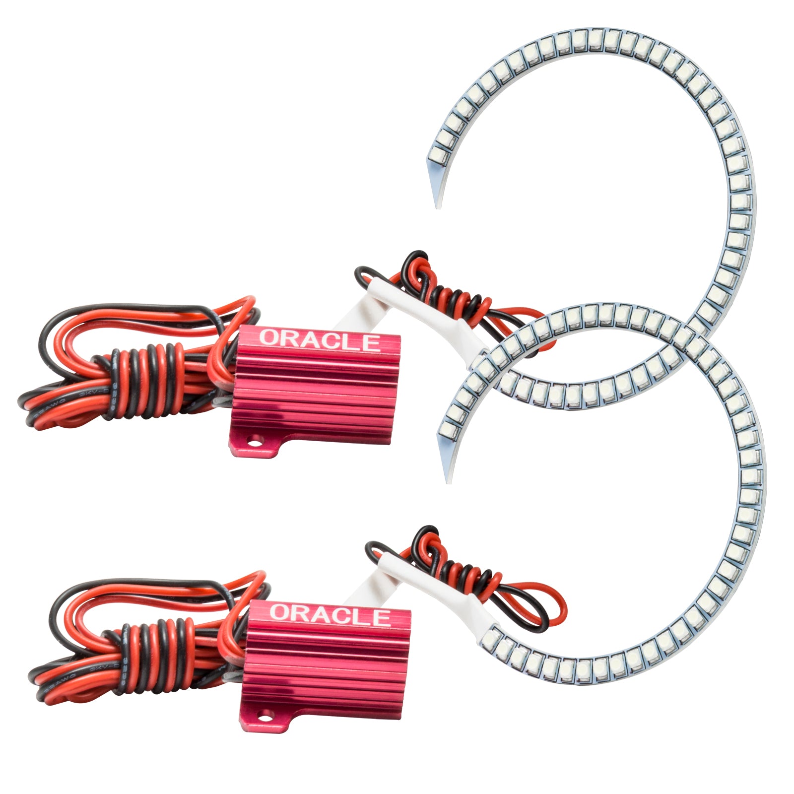Oracle Lighting 2007-2013 Audi A5 LED Headlight Halo Kit Red 2351-003