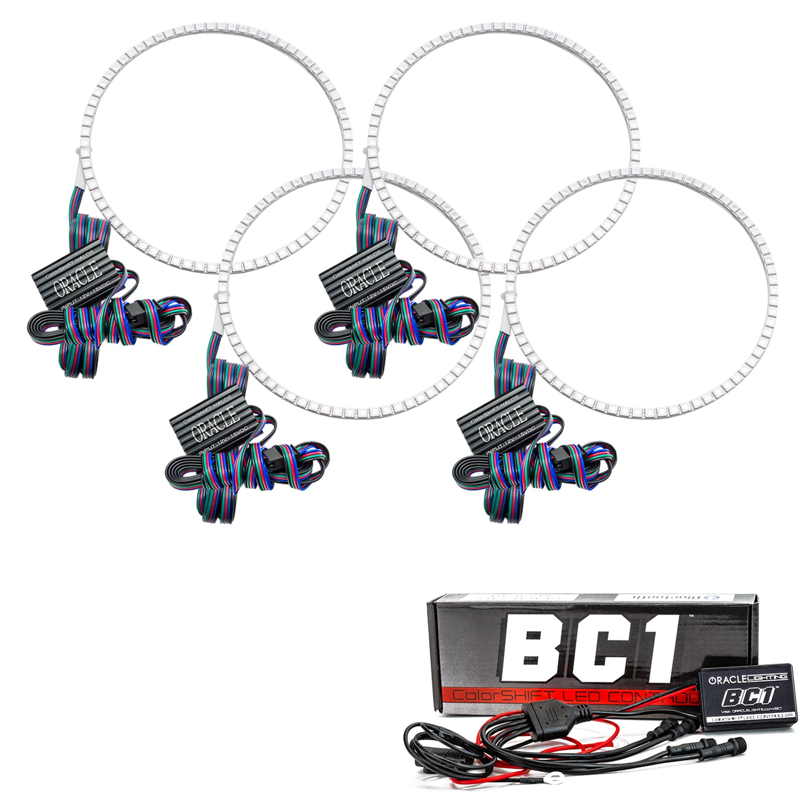 Oracle Lighting 2007-2012 Mercedes Benz GL 450 LED Headlight Halo Kit 2370-335