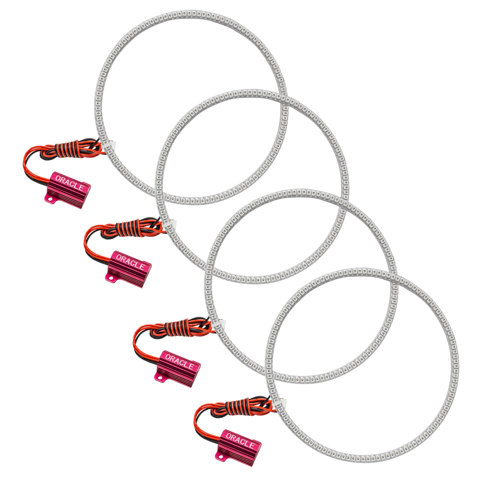 Oracle Lighting 2011-2012 Mercedes Benz Sprinter Van LED Headlight Projector Halo Kit White 2384-001