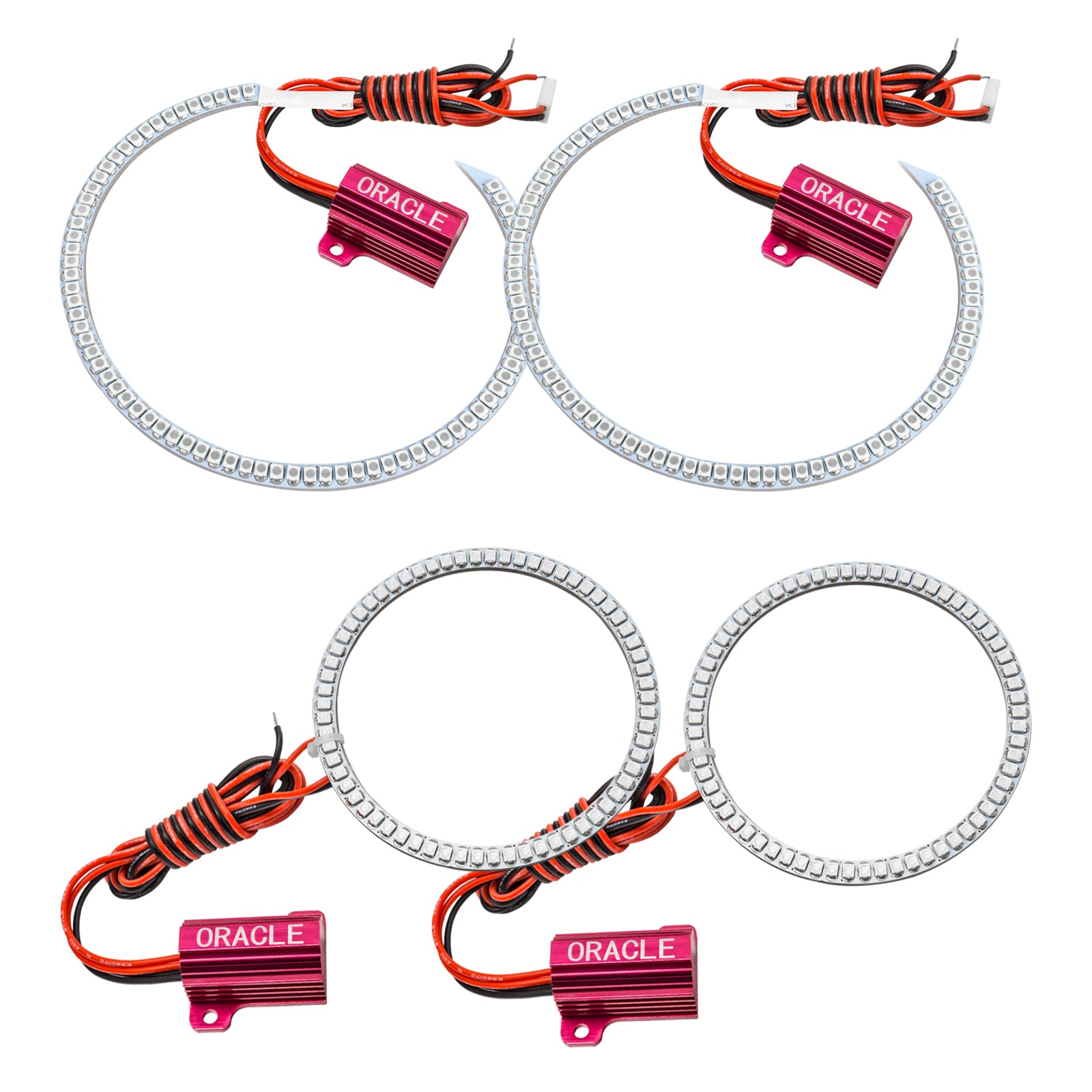 Oracle Lighting 2010-2012 Mazda 3 LED Headlight Halo Kit Blue 2422-002