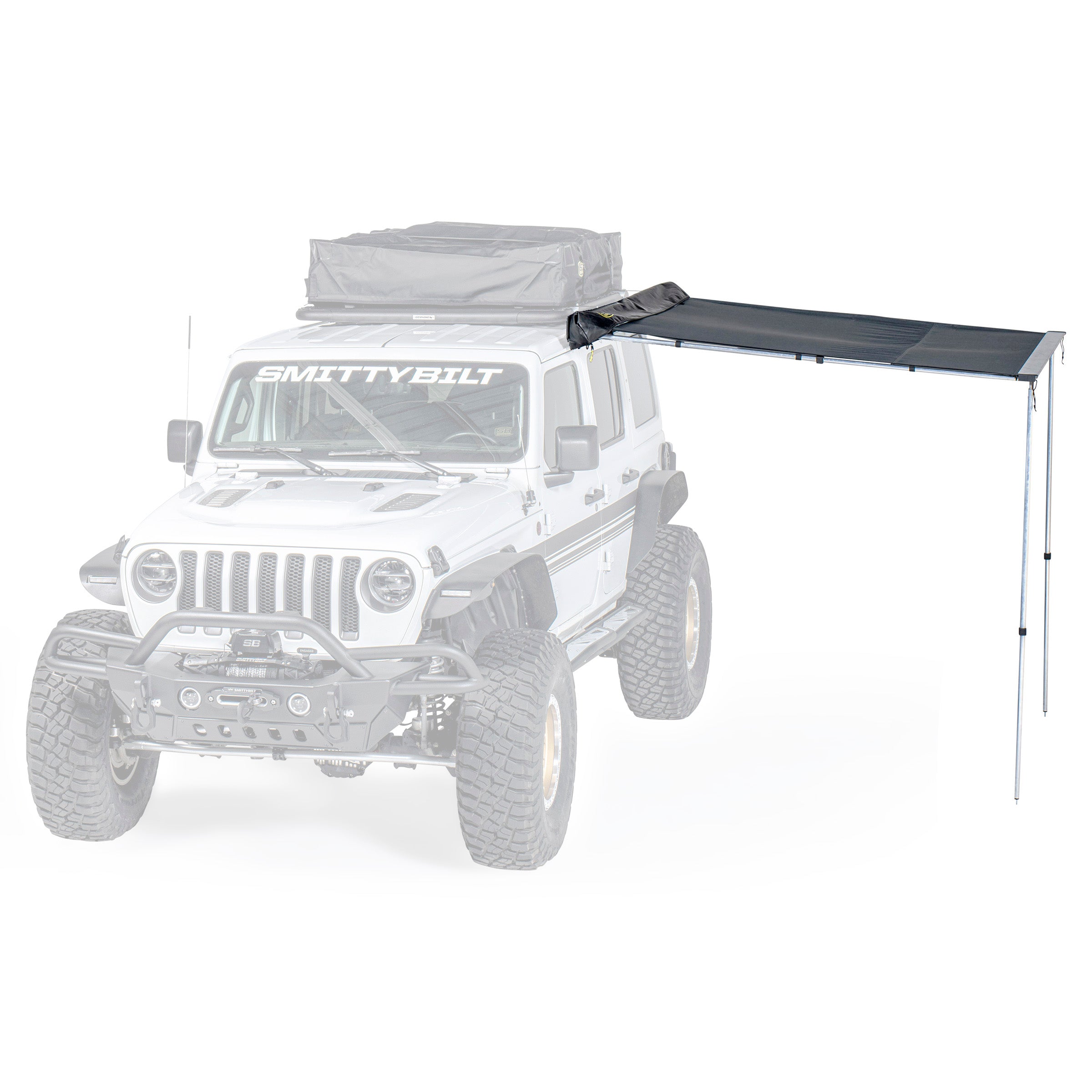 Smittybilt Gen2 6" Foot Tent Awning Gray 2587