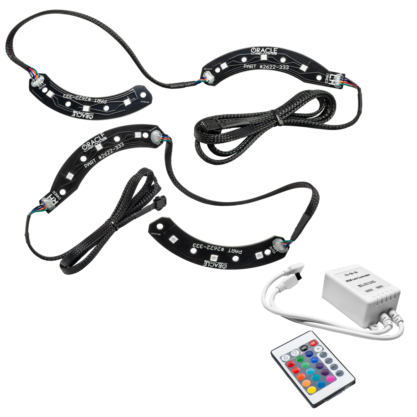 Oracle Lighting 2014-2015 Chevrolet Camaro RS ColorSHIFT Headlight DRL Upgrade Kit 2622-504