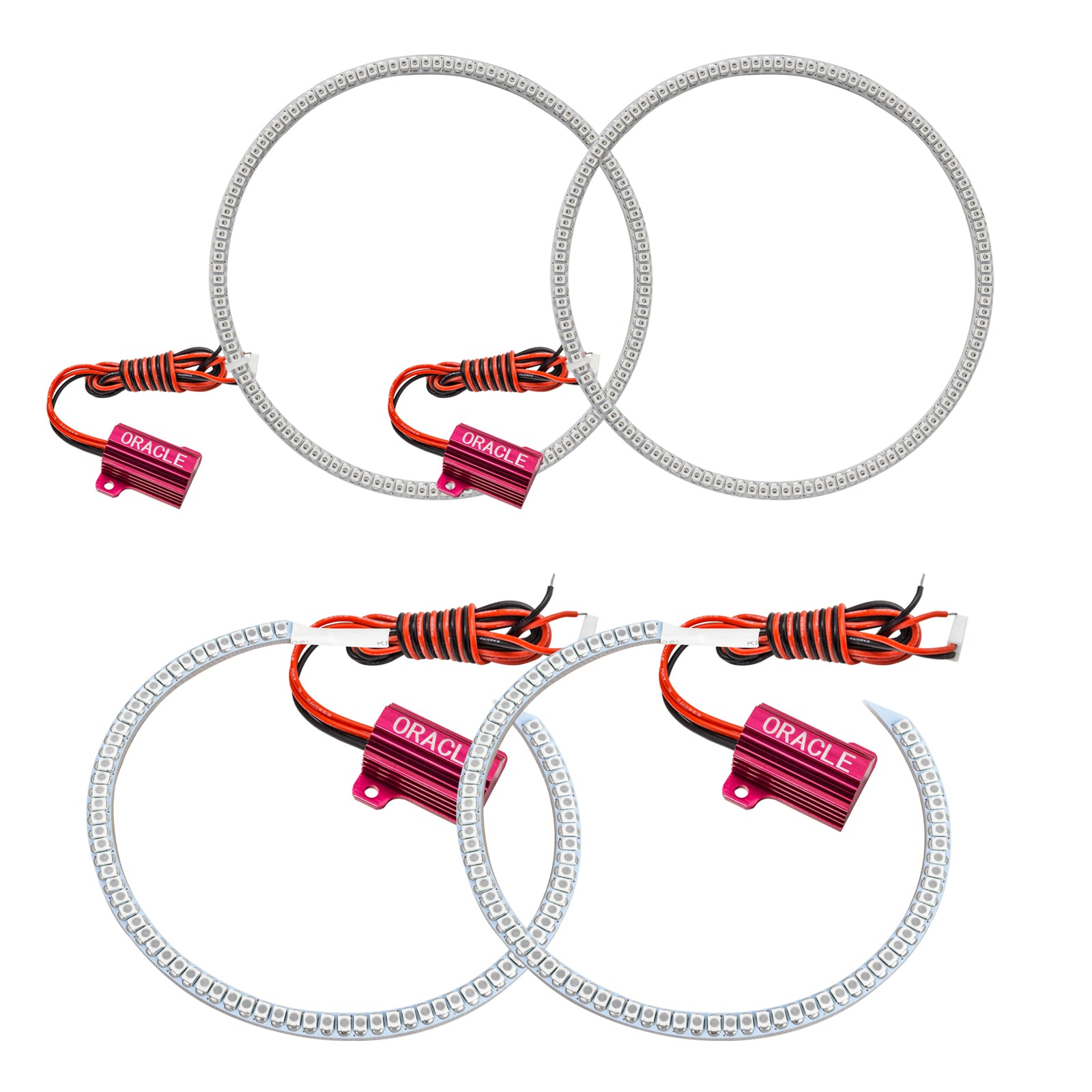 Oracle Lighting 2011-2013 Dodge Durango LED Headlight Halo Kit White 2646-001