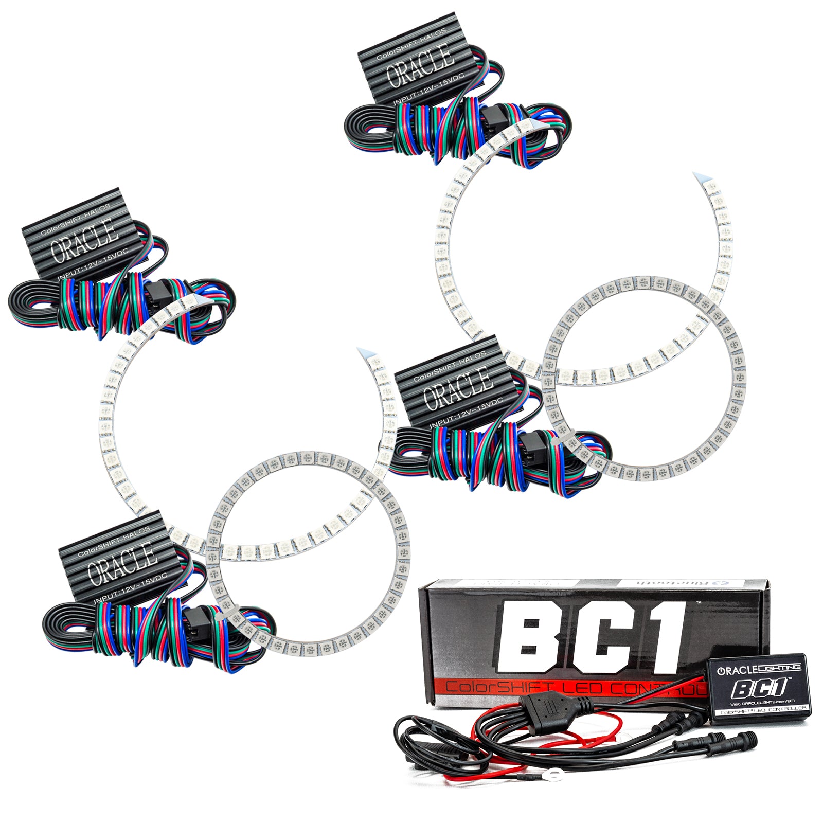 Oracle Lighting 2008-2010 Jaguar XF LED Headlight Halo Kit 2663-335