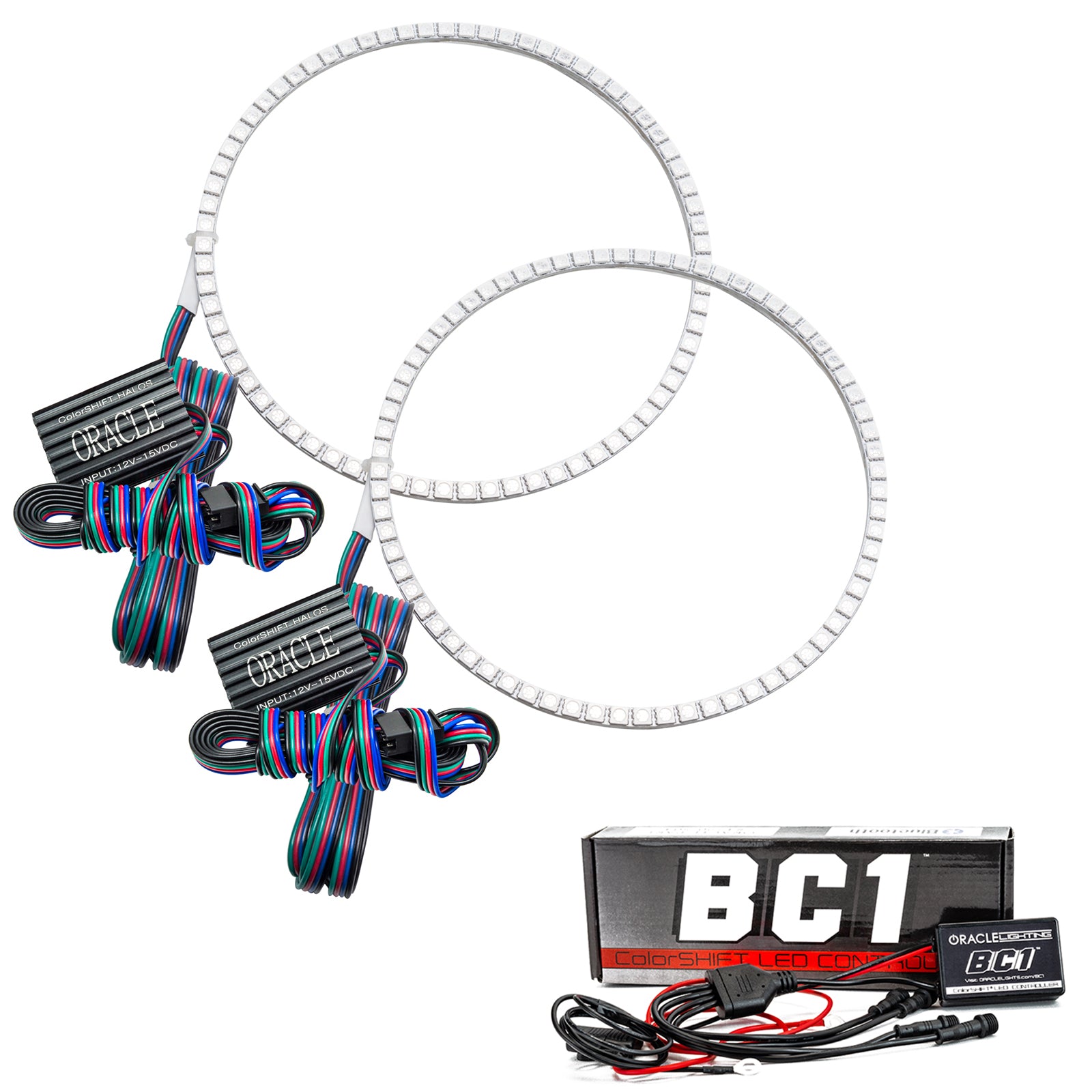 Oracle Lighting 2007-2010 Jeep Compass LED Headlight Halo Kit 2687-335