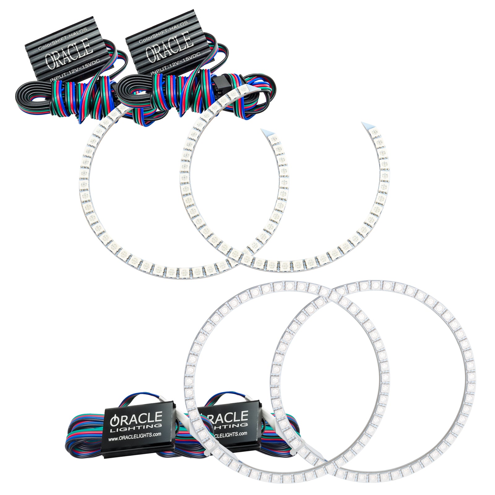 Oracle Lighting 2007-2012 Mazda CX7 LED Headlight Halo Kit 2694-334