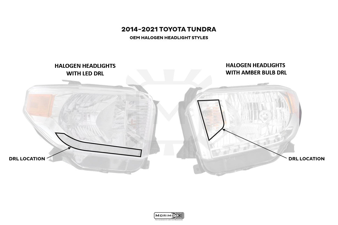Morimoto 2014-2021 Toyota Tundra with Halogen Headlights Relay Harnesses Led H126