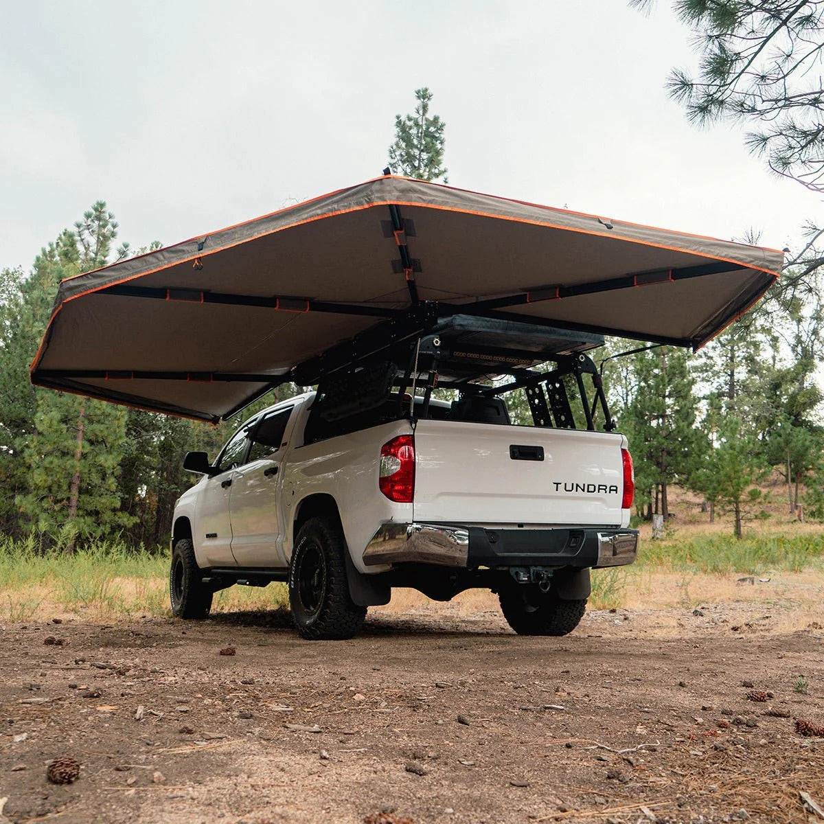 Tuff Stuff Awning 270 Degree Xl Driver Side Awning Only Olive Orange TS-AWN-270-XL-D
