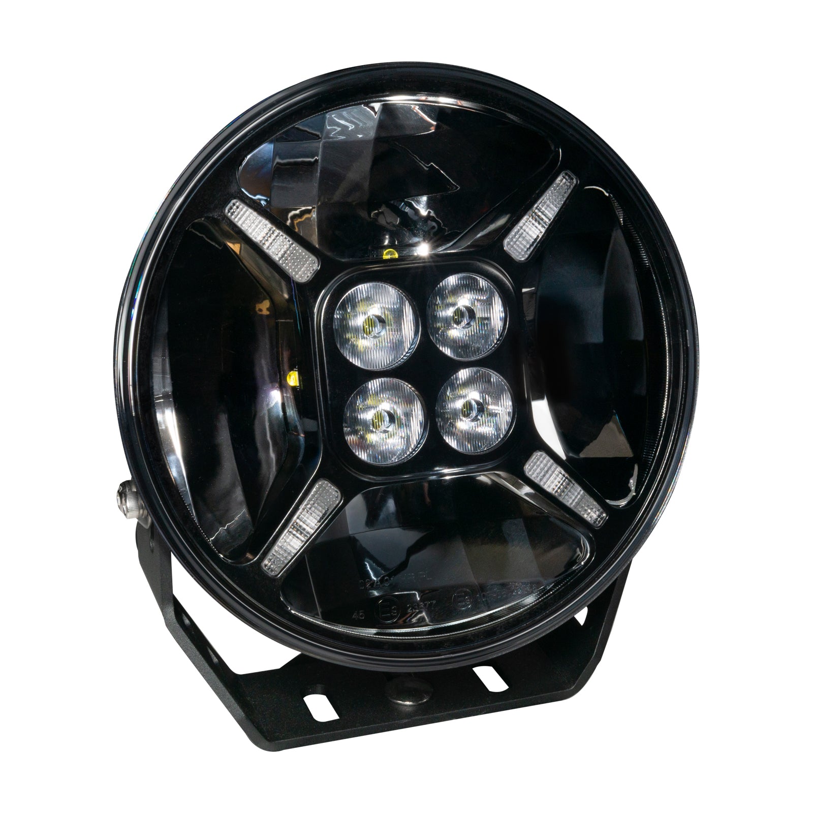 Oracle Lighting 9" EXO Multifunction 120W LED Spotlight Round Post Mount 5,700K 2917-023