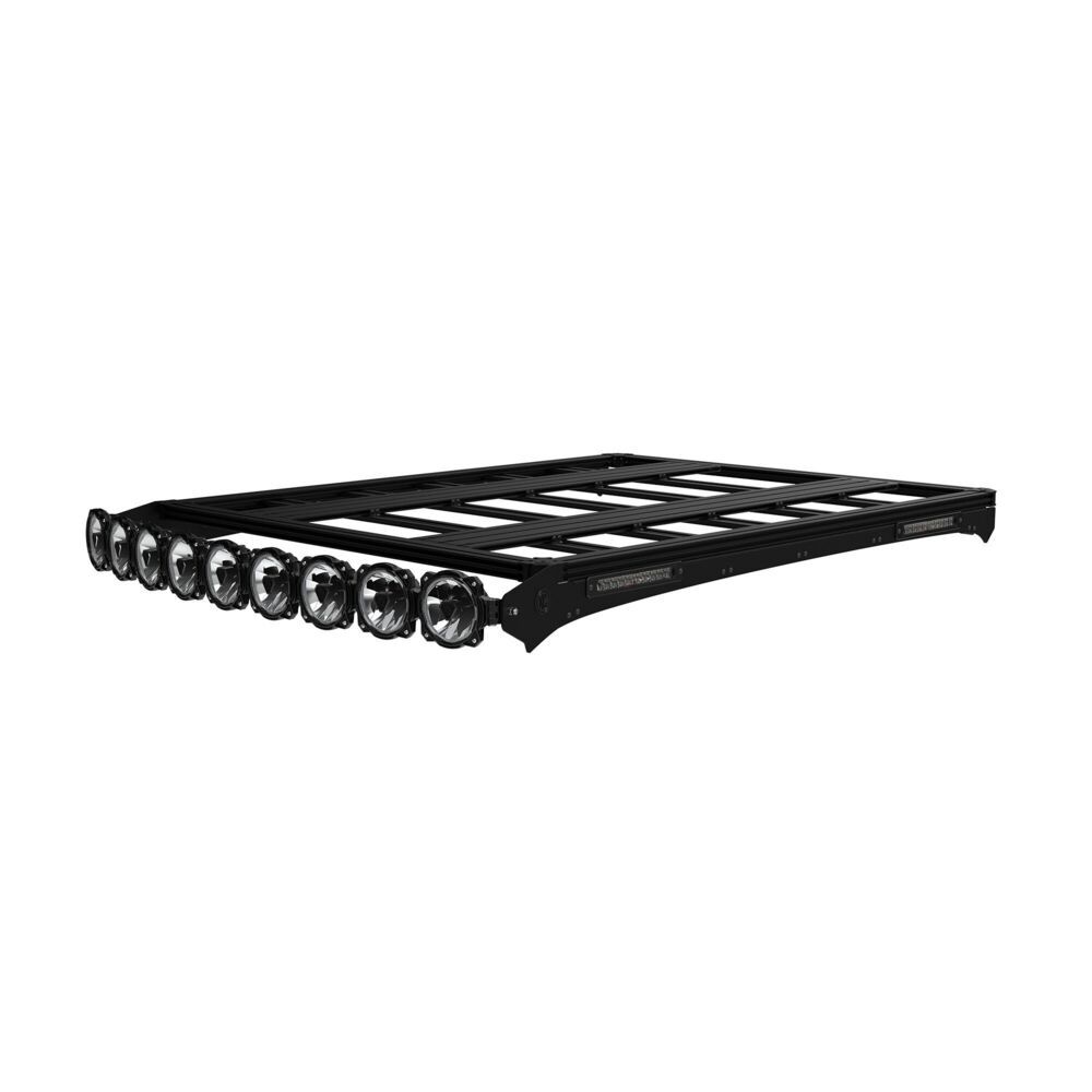 KC Hilites 2017-2026 Ford F250 F350 F450 F550 Super Duty Platform One Roof Rack with 360° Lighting AK-92309