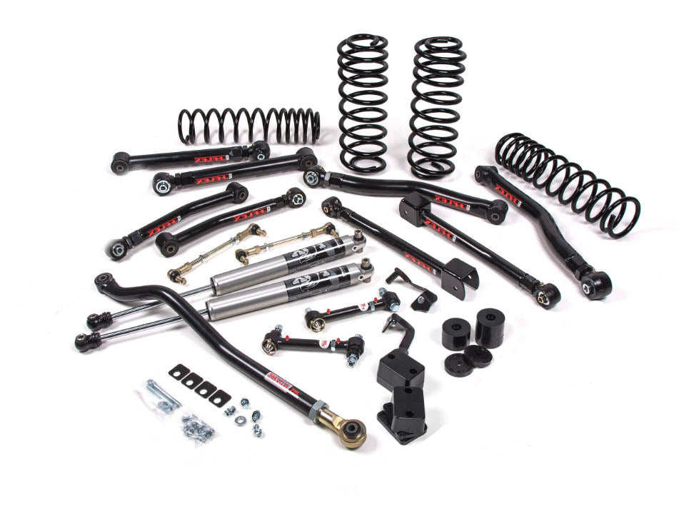 JKS 2020-2023 Jeep Wrangler JL 4-Door J-Krawl 3.5" Lift Kit with J-Spec Shocks JSPEC161K