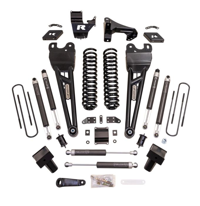 ReadyLift 2023-2024 Ford F-250 F-350 Super Duty 4WD 6" Coil Spring Lift Kit with Falcon Shocks & Radius Arms 49-23621