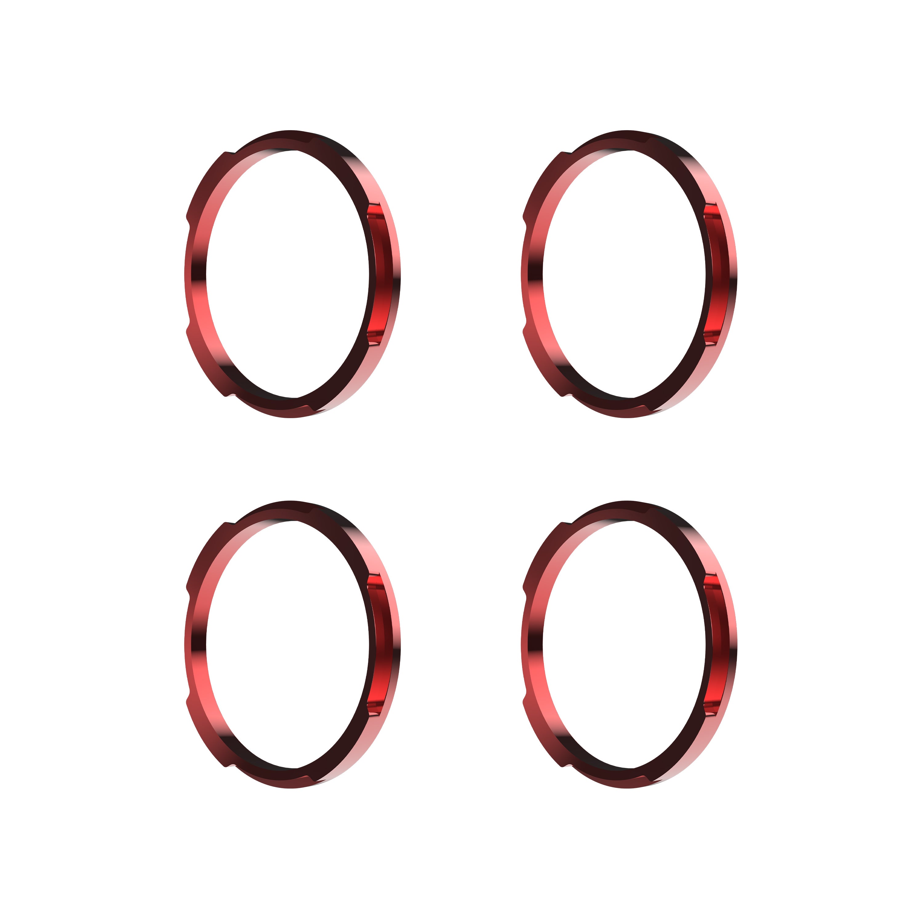 KC HiLite Flex Era LED Light Bar 10" Red Bezel Kit 30579
