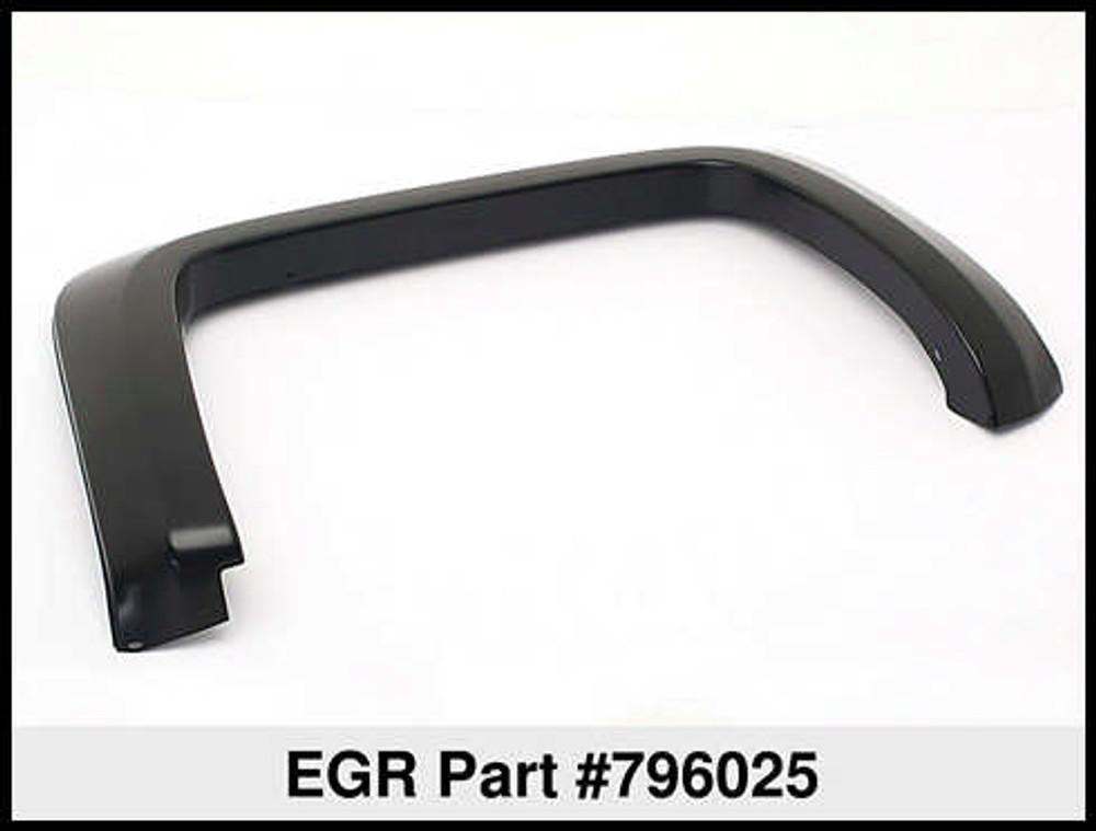 EGR 2017-2024 Nissan Titan 4 Door Traditional Bolt-On Look Set of 4 Fender Flares With Black Out Bolt Kit 796025