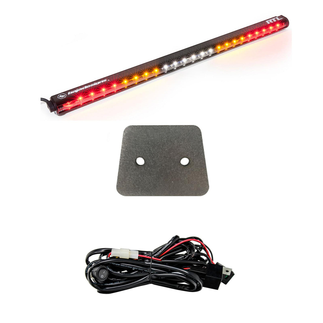Baja Designs 2019-2021 Honda SXS10S2R Talon 1000R 1000X 2021-20211000R FOX Live Valve 1000X FOX Live Valve 30 inch Rear Tail Light Kit with 2-Seats 447810