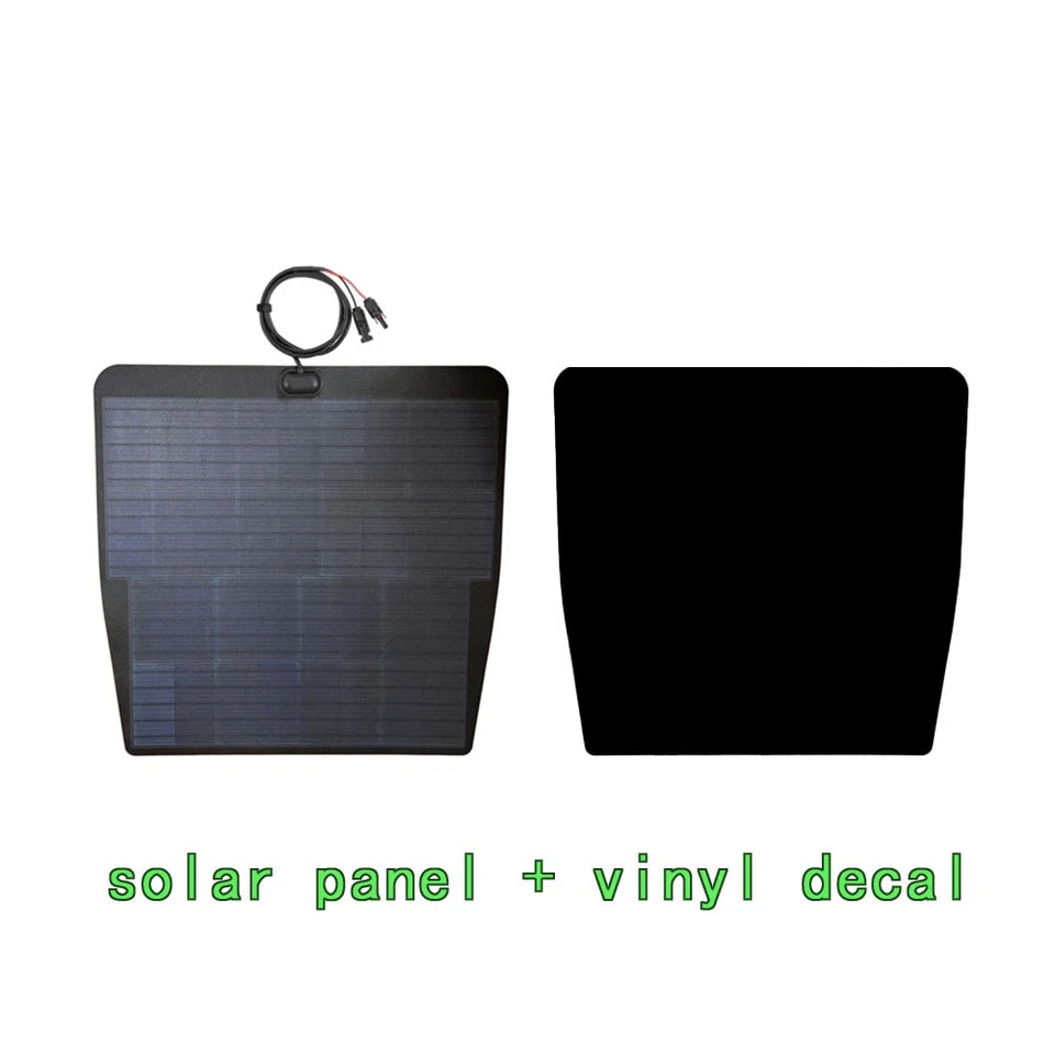 Lensun 2012-2025 Subaru Crosstrek 85W Hood Flexible Solar Panel