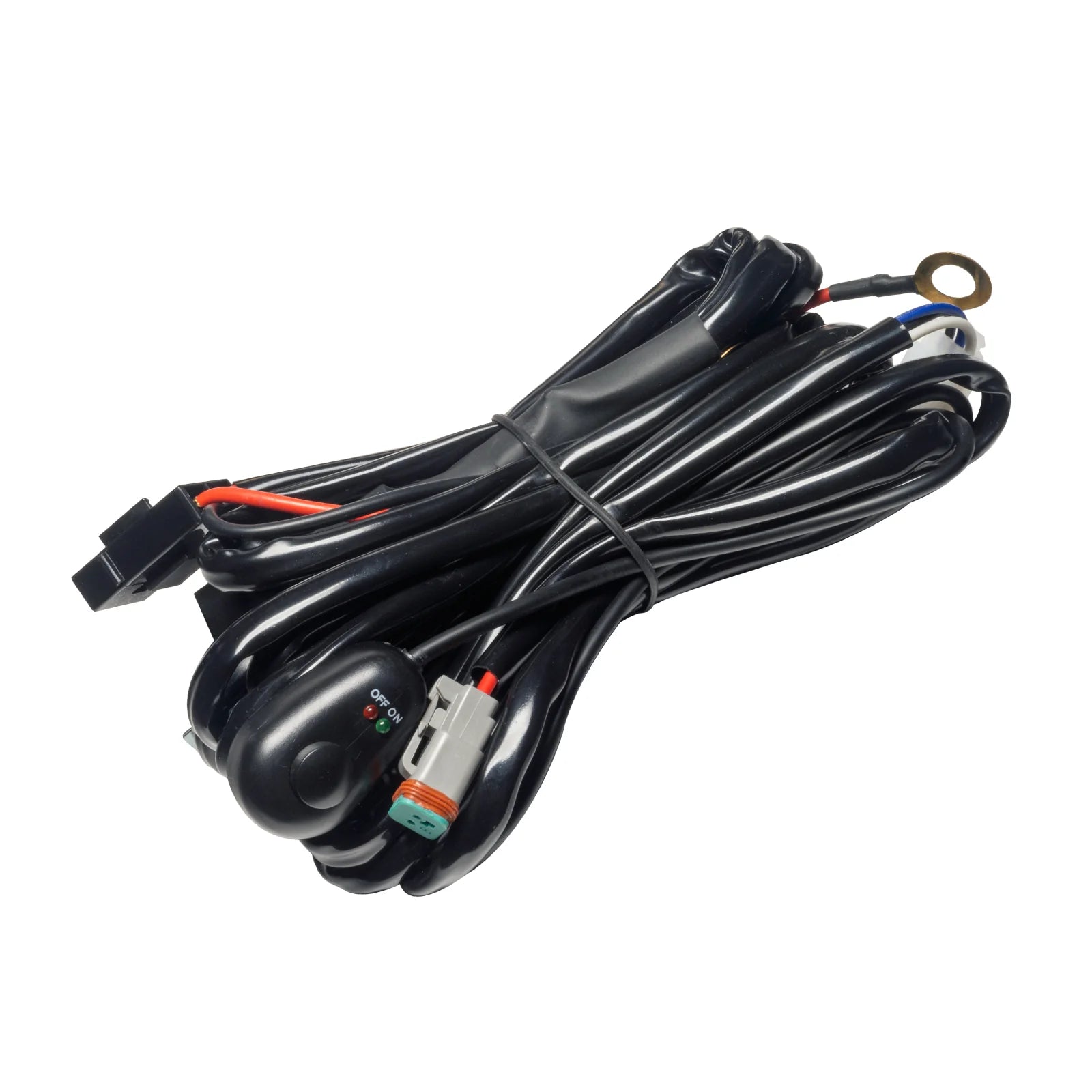 Oracle Lighting 2 Pin Deutsch Switched LED Light Bar Wiring Harness 2088-504
