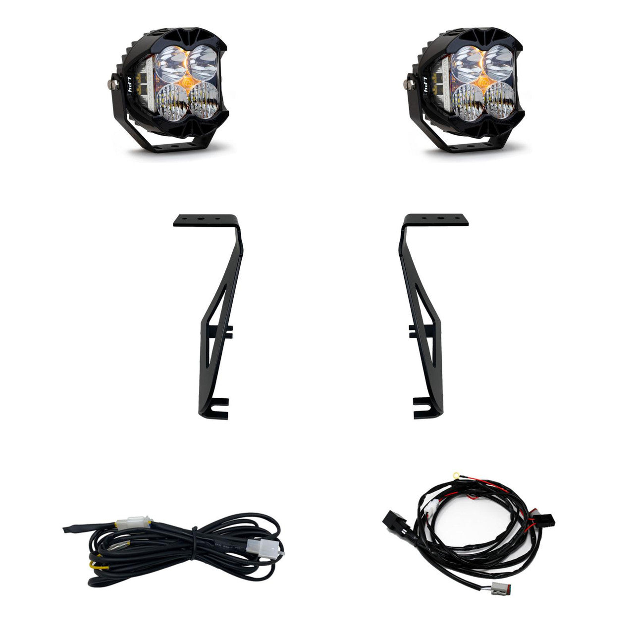 Baja Designs 2021-2025 Ford F-150 Raptor LP4 Pro A-Pillar Light Kit 448068