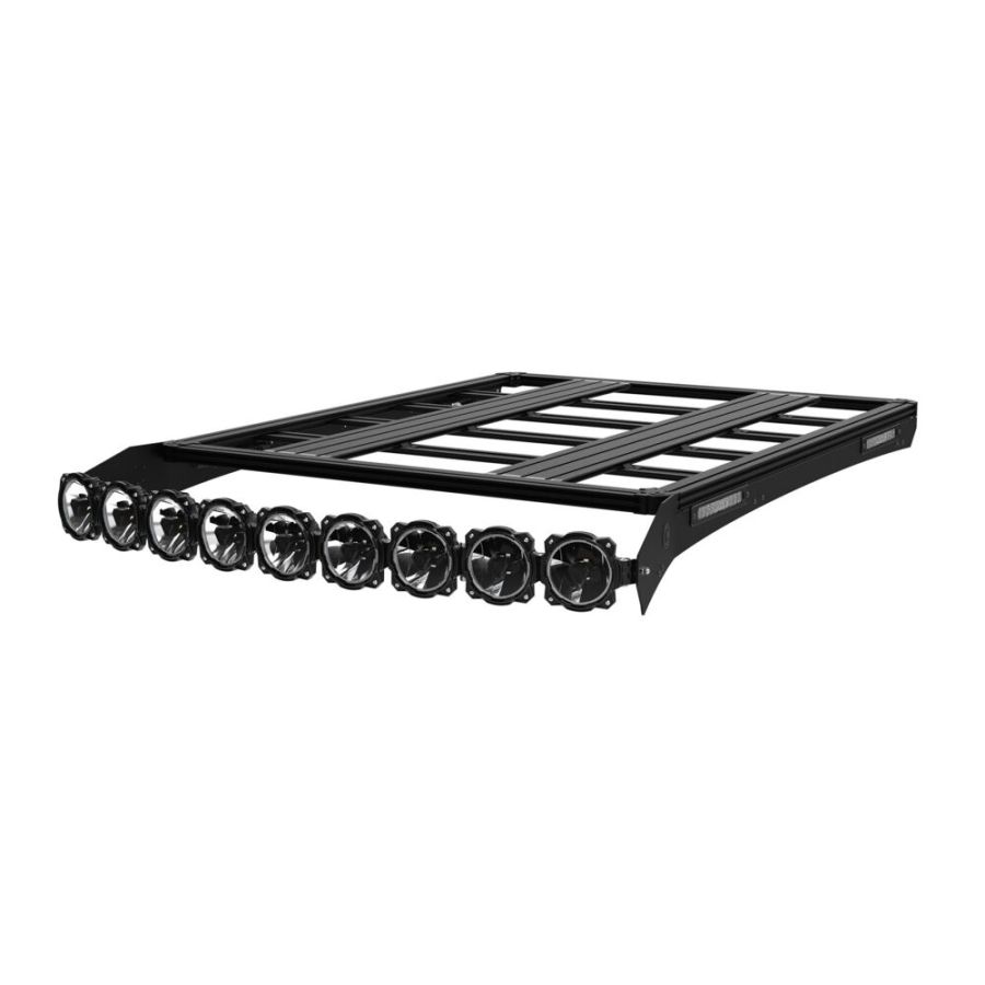 KC Hilites 2007-2021 Toyota Tundra CrewMax Platform One Roof Rack with 360° Lighting AK-92310
