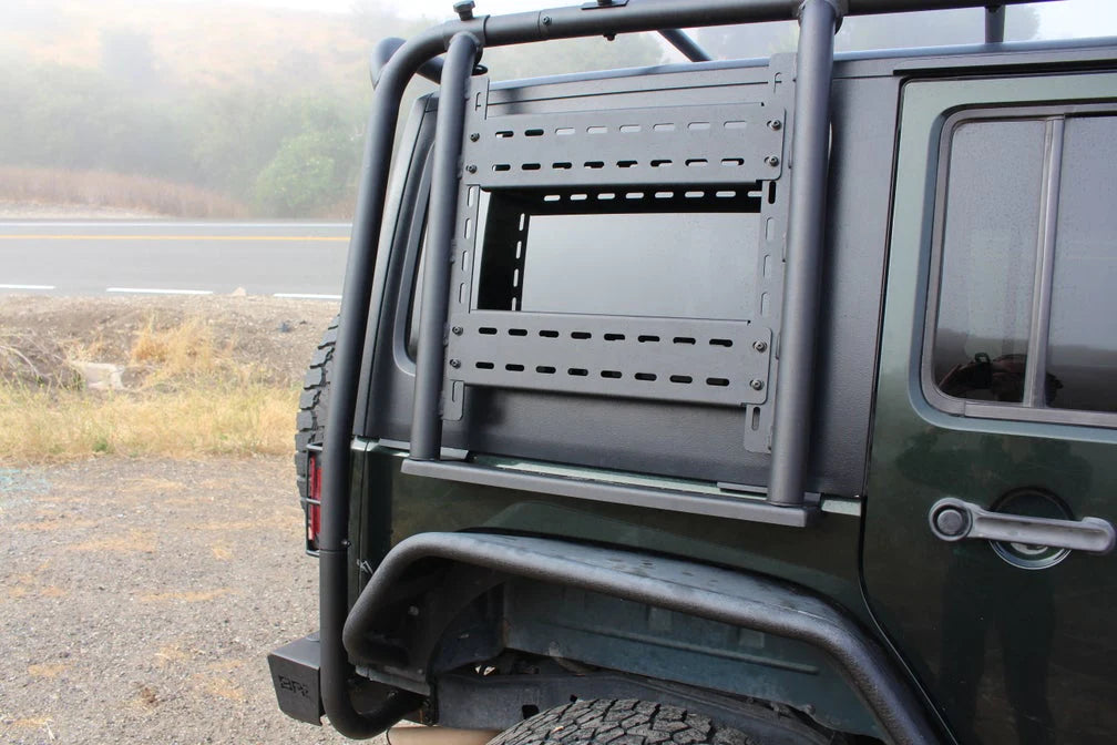 Body Armor 2007-2018 Jeep Wrangler JK 2dr 4dr Cargo Roof Rack Accessory Mount JK-7102