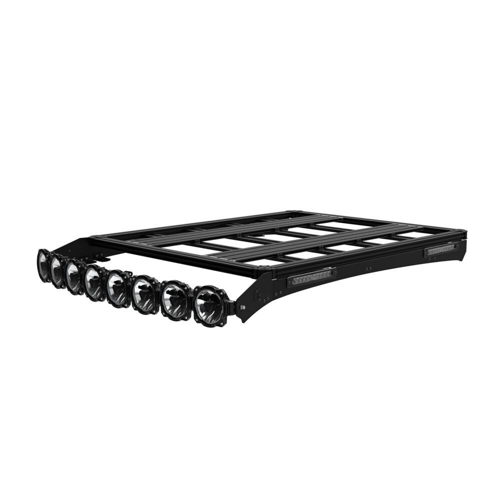 KC Hilites 2005-2023 Toyota Tacoma Platform One Roof Rack with 360° Lighting AK-92303