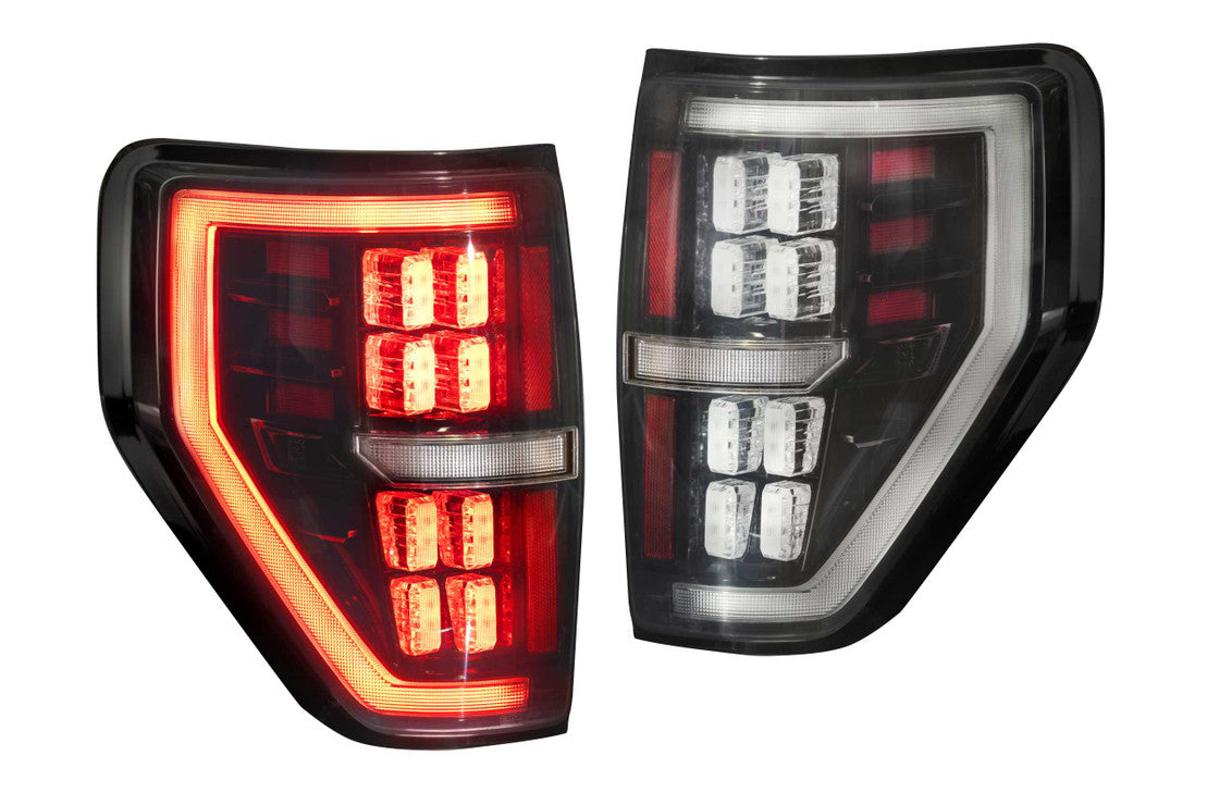 Morimoto 2009-2014 Ford F150 Pair Smoked XB LED Tail Lights LF721