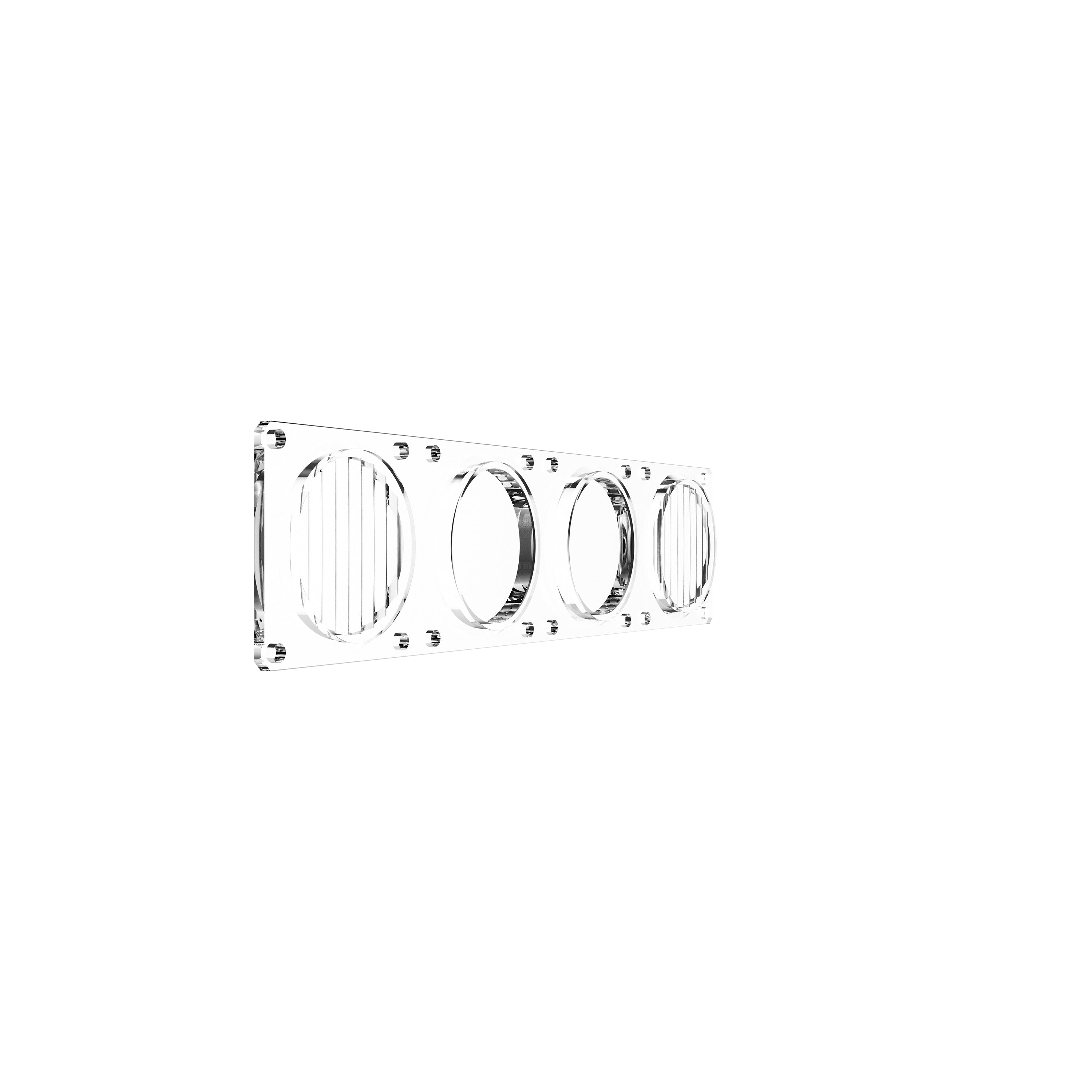 KC Hilites Flex Era LED Light Bar Clear Combo Beam Lens for Light Bars 4273