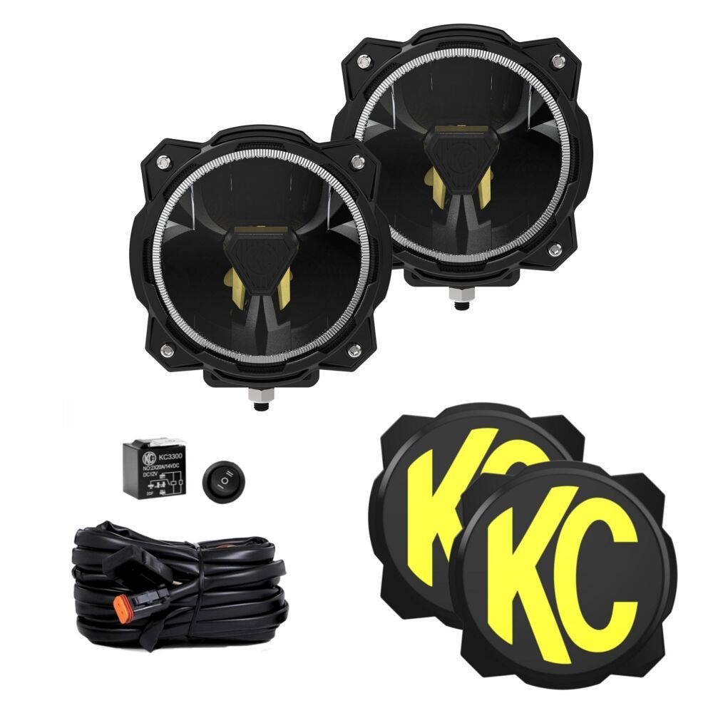KC Hilites 2021-2026 Ford Bronco Gravity Titan Ditch Light Kit AK-97172