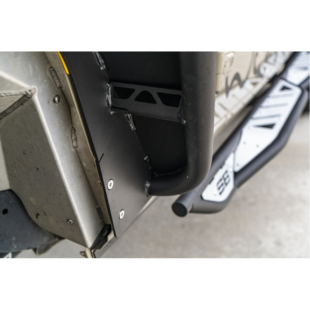 Smittybilt 2018-2025 Jeep Wrangler JL 2020-2025 Gladiator JT Front Flat Fenders 77852