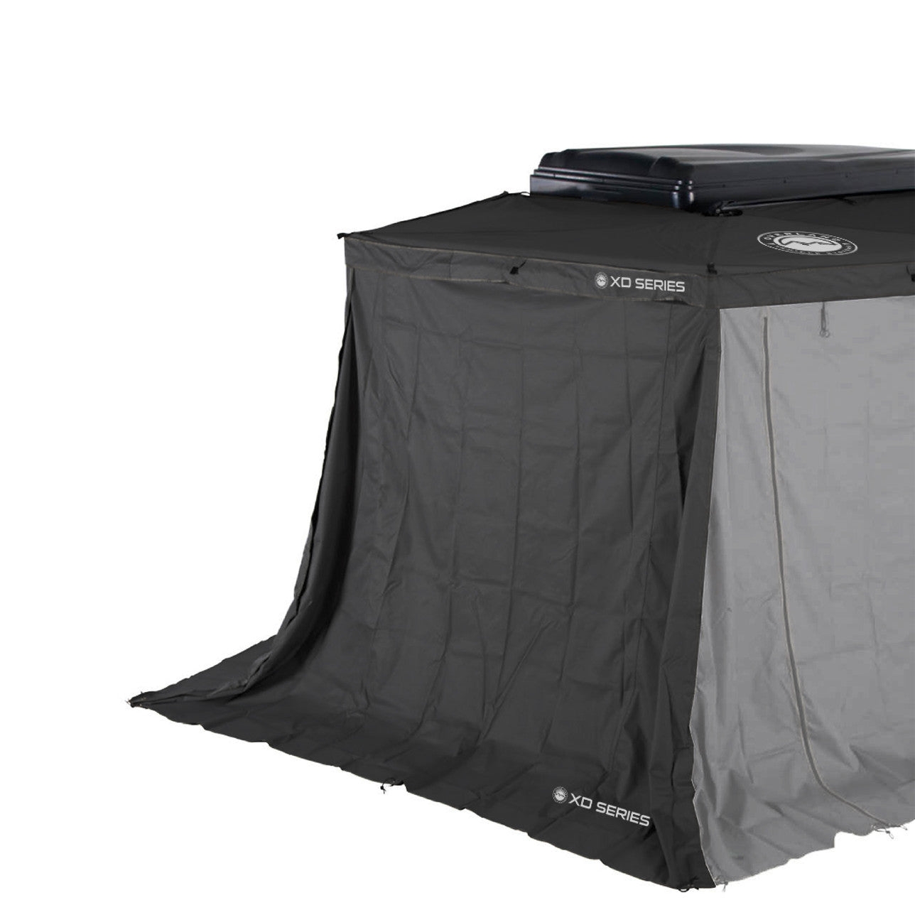 OVS XD Nomadic 270 LTE Awning Walls 3 & 4 Passenger Side Black Fabric and Trim 18399909