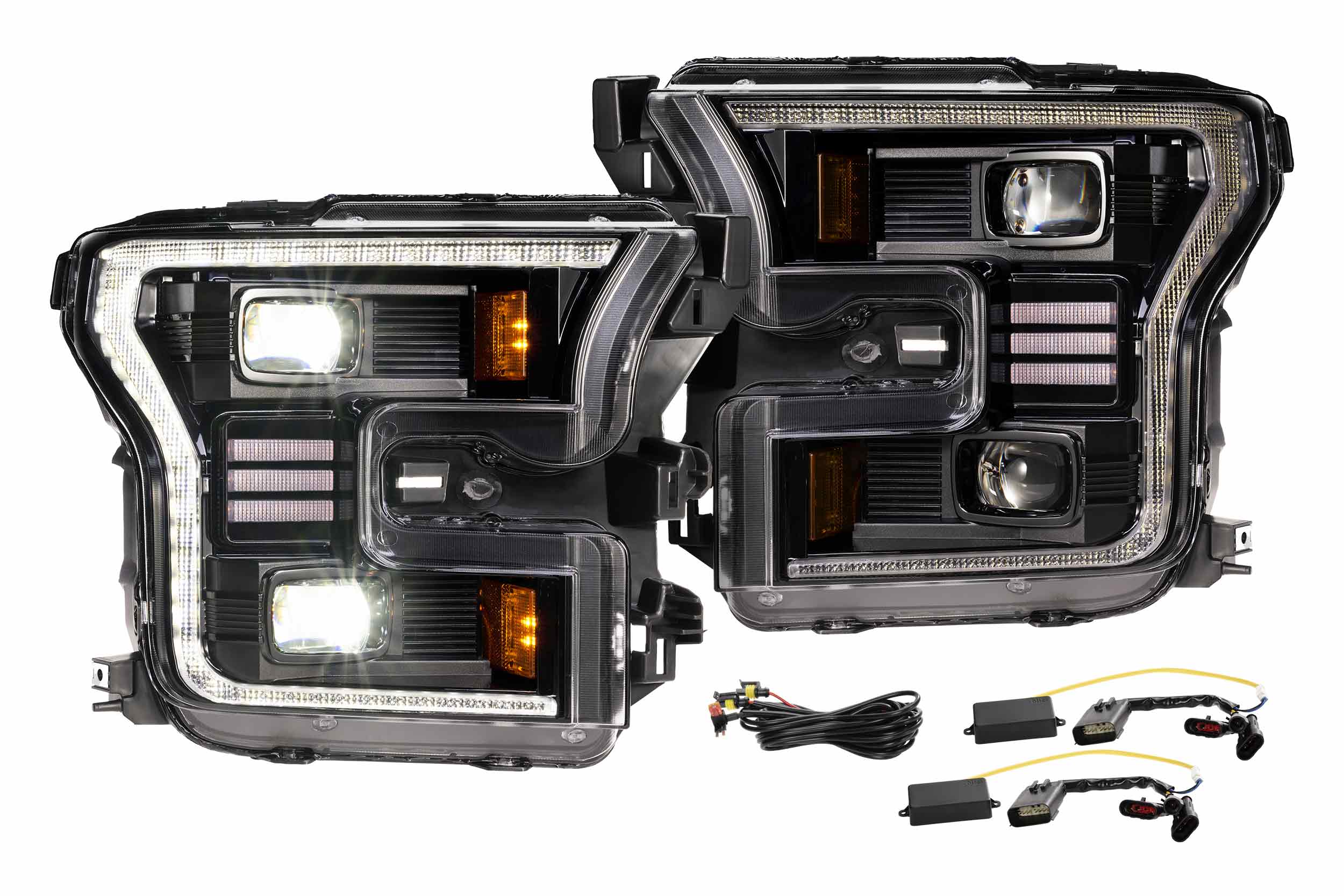 Morimoto 2015-2017 Ford F-150 XB Hybrid LED Headlights Set LF550
