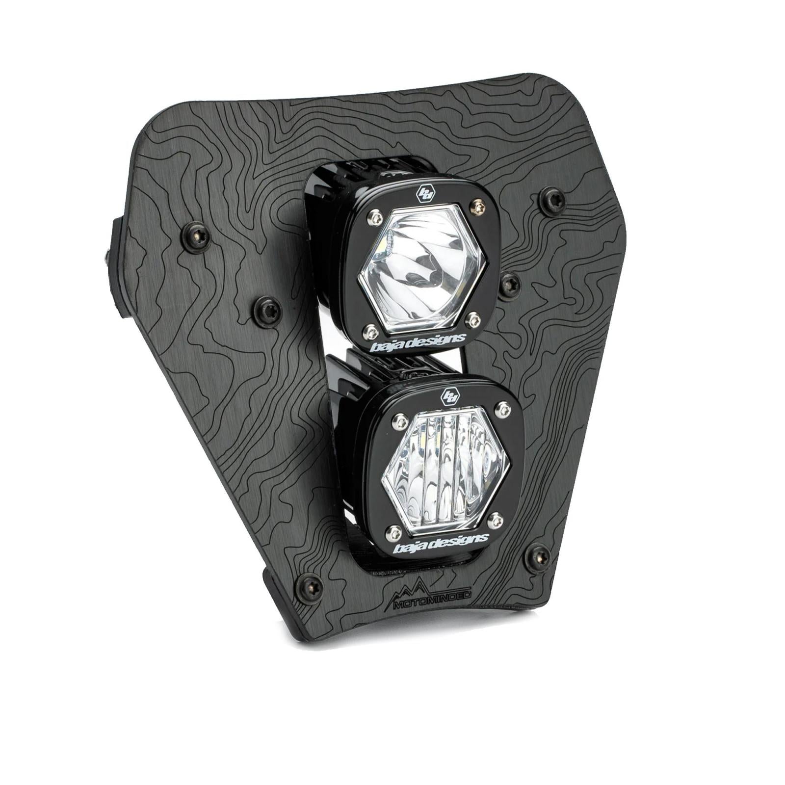 Baja Designs 2024-2025 KTM XCF-W KTM EC Dual S1 Gemini D/C LED Headlight Kit 38-7020