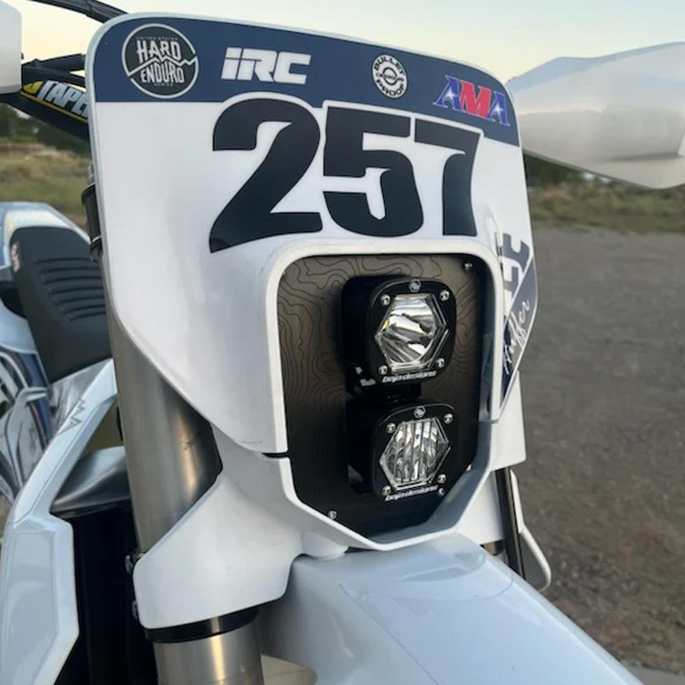 Baja Designs 2024-2025 Husqvarna FE TE Dual S1 Gemini D/C LED Headlight Kit 38-7022