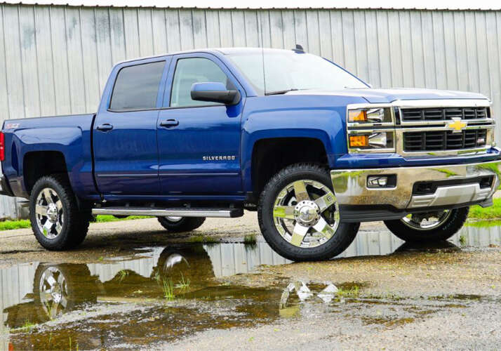 Superlift 2014-2018 Chevrolet Silverado 1500 2019 1500 Legacy 2014-2018 GMC Sierra 1500 2019 1500 Limited 3.5" Upper Control Arm Kit With Fox 2.0 Coil Overs And Rear Shocks 3600FX
