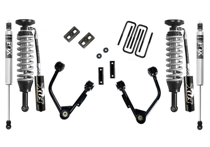 Superlift 2007-2021 Toyota Tundra 4WD 3" Lift Kit with Fox Coilovers & Rear Shocks K1011FX