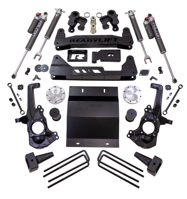 Readylift 2020-2024 Chevrolet Silverado GMC Sierra 2500HD 3500HD 6'' MAX2.1 Suspension System With Falcon 2.1 Shocks 42-30640