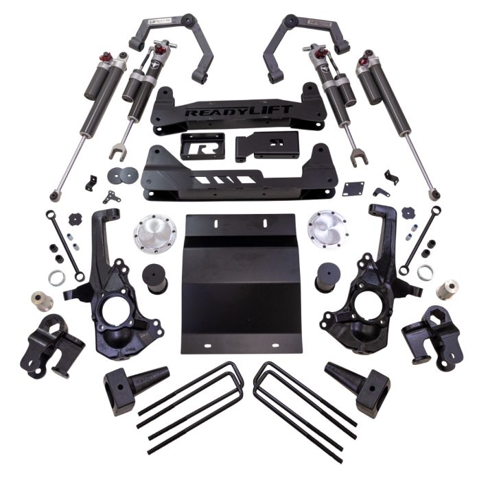 Readylift 2020-2025 Chevrolet Silverado GMC Sierra 2500HD 3500HD 6'' MAX3.3 Suspension System With Falcon 3.3 Shocks And Fab UCA Arms 42-30660