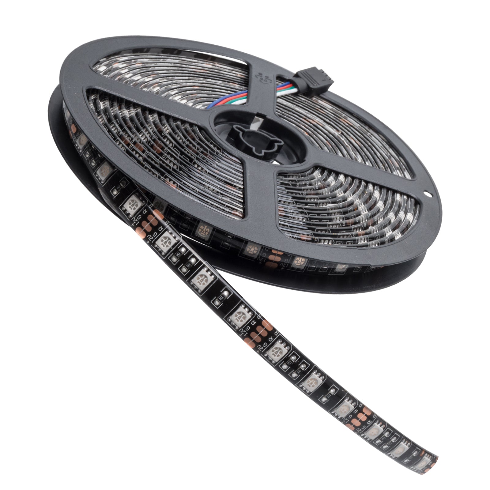 Oracle Lighting Exterior Black Flex LED Strip Spool Amber 4223-005